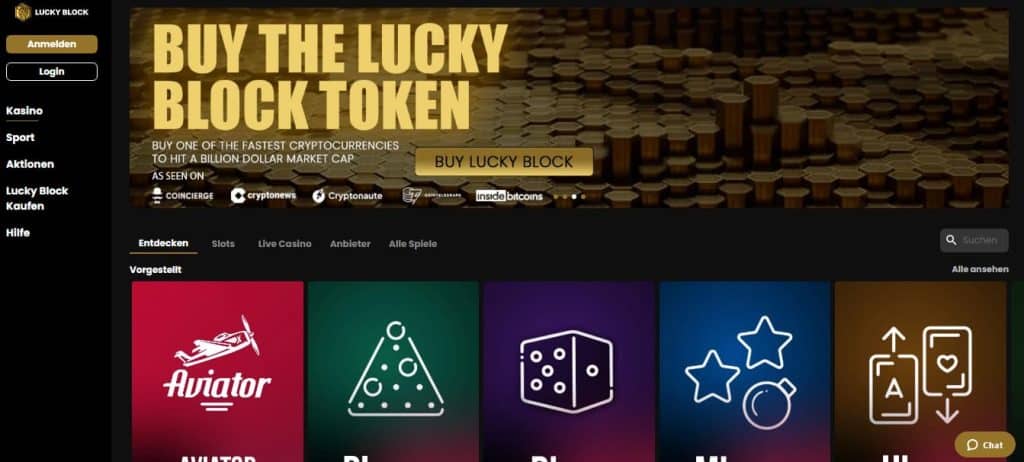 LuckyBlock Beste Casino ohne Lizenz